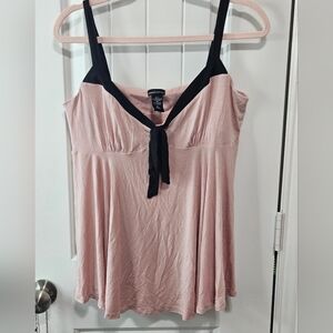 Vintage Y2K Camisol with Shelf Bra